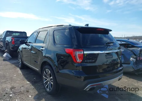 2017 Ford Explorer Platinum from USA, damaged, VIN 1FM5K8HT5HGA27173